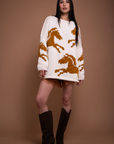 Cotton Wild Horses Pullover