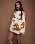 Cotton Wild Horses Pullover