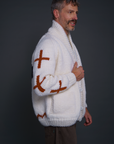 Men's Buffalo Skull Cardi