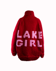 Raspberry Lake Girl Cardi