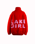 Raspberry Lake Girl Cardi