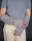 Mohair Arm Cuffs