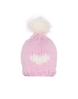 HEART Toque with removable POM