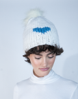 HEART Toque with removable POM