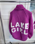 Raspberry Lake Girl Cardi