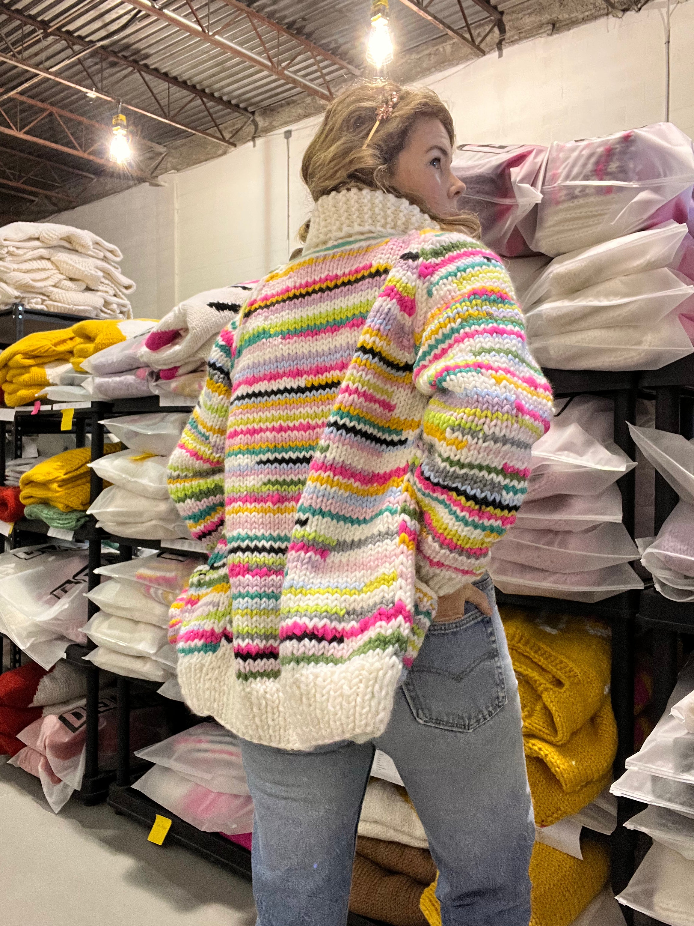 Classic No Waste Cardi – GOGO Sweaters