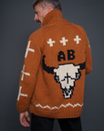 Men's Buffalo Skull Cardi