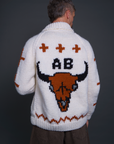 Men's Buffalo Skull Cardi