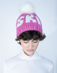 SKI Toque with Removable POM