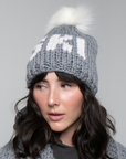 SKI Toque with Removable POM