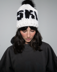 SKI Toque with Removable POM