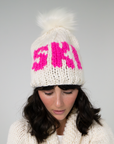 SKI Toque with Removable POM