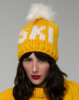 SKI Toque with Removable POM