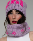 SKI Toque with Removable POM