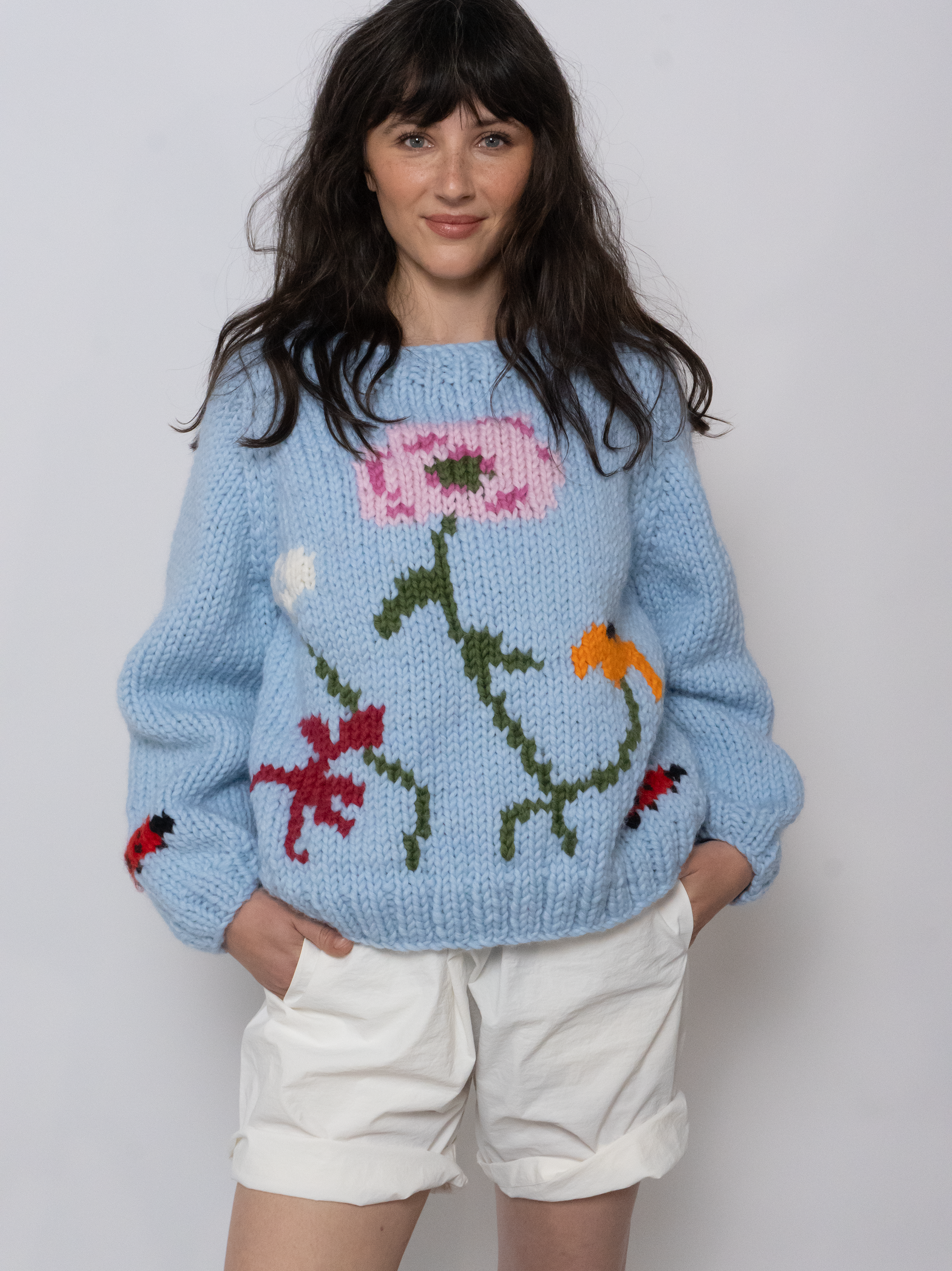 The Wildflowers Pullover – GOGO Sweaters