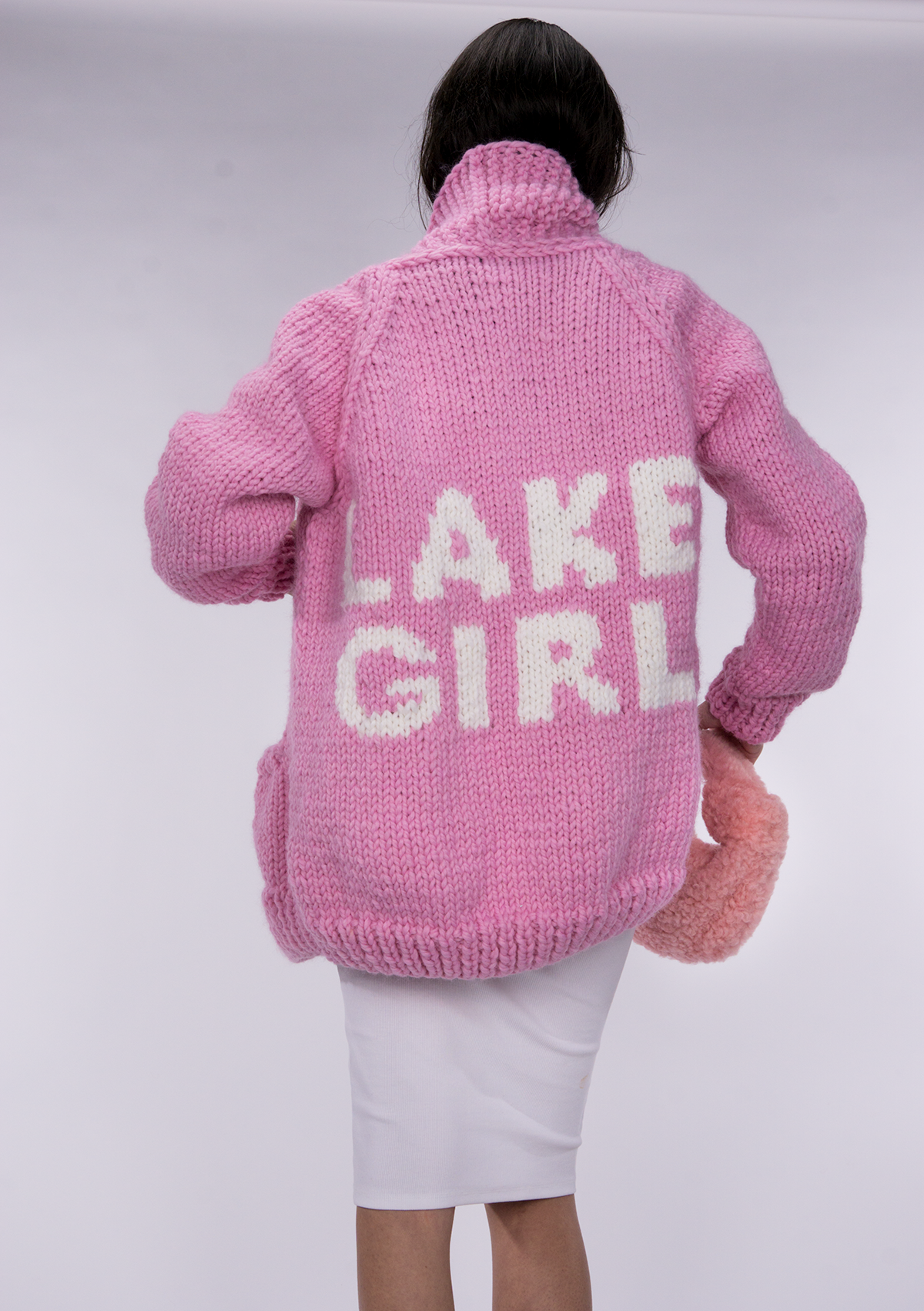 Raspberry Lake Girl Cardi