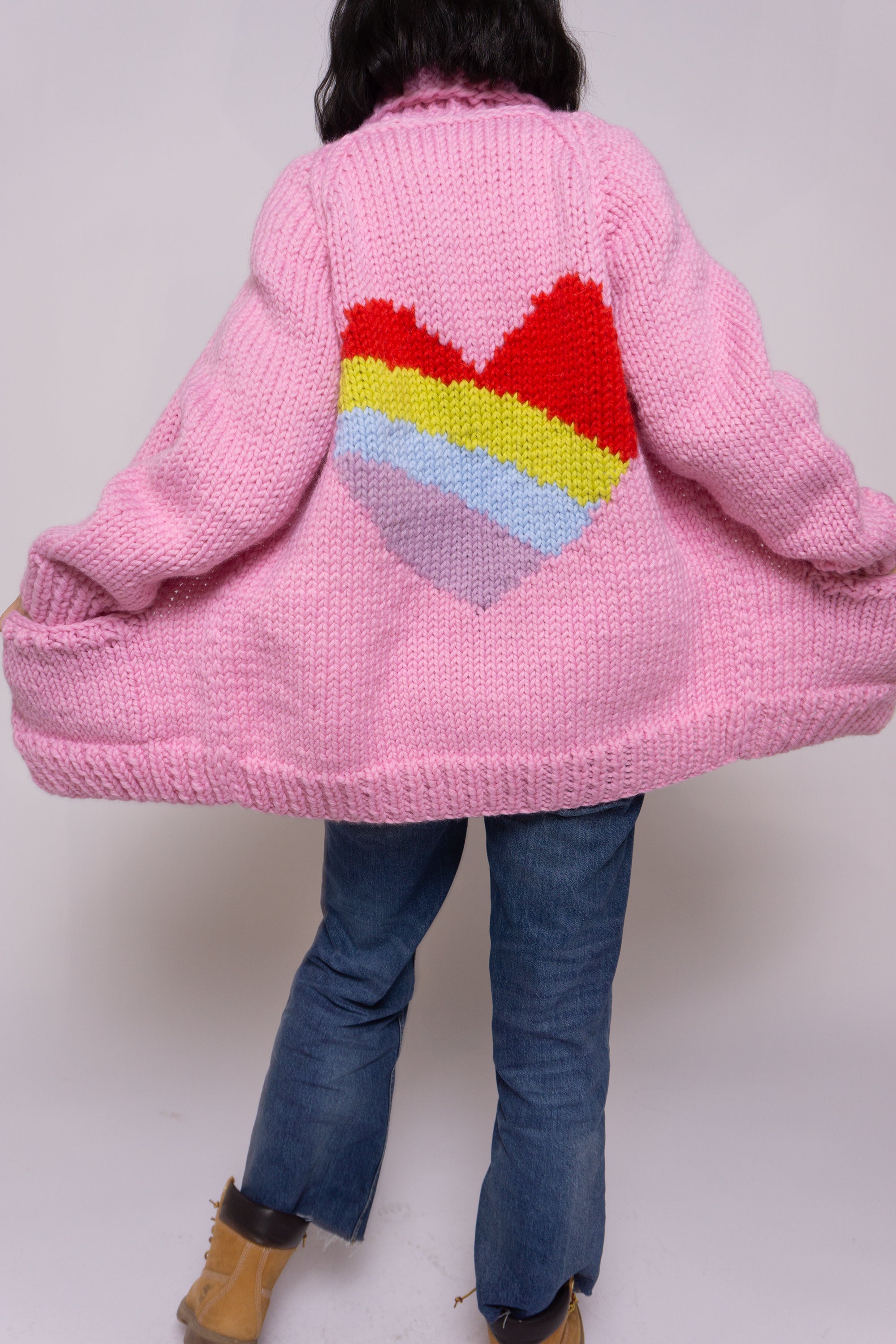 Boring shop rainbow sweater