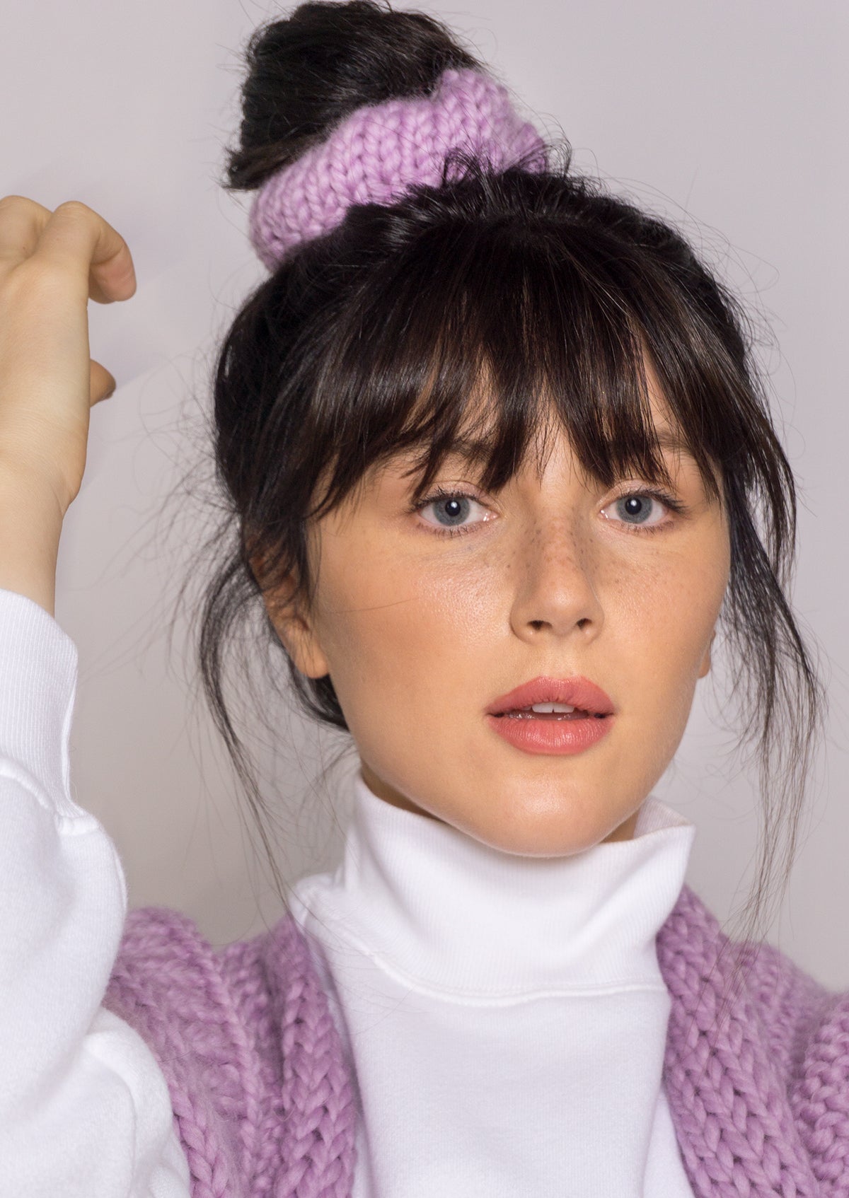 Knit Scrunchie
