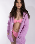 Jersey Surf Cardi