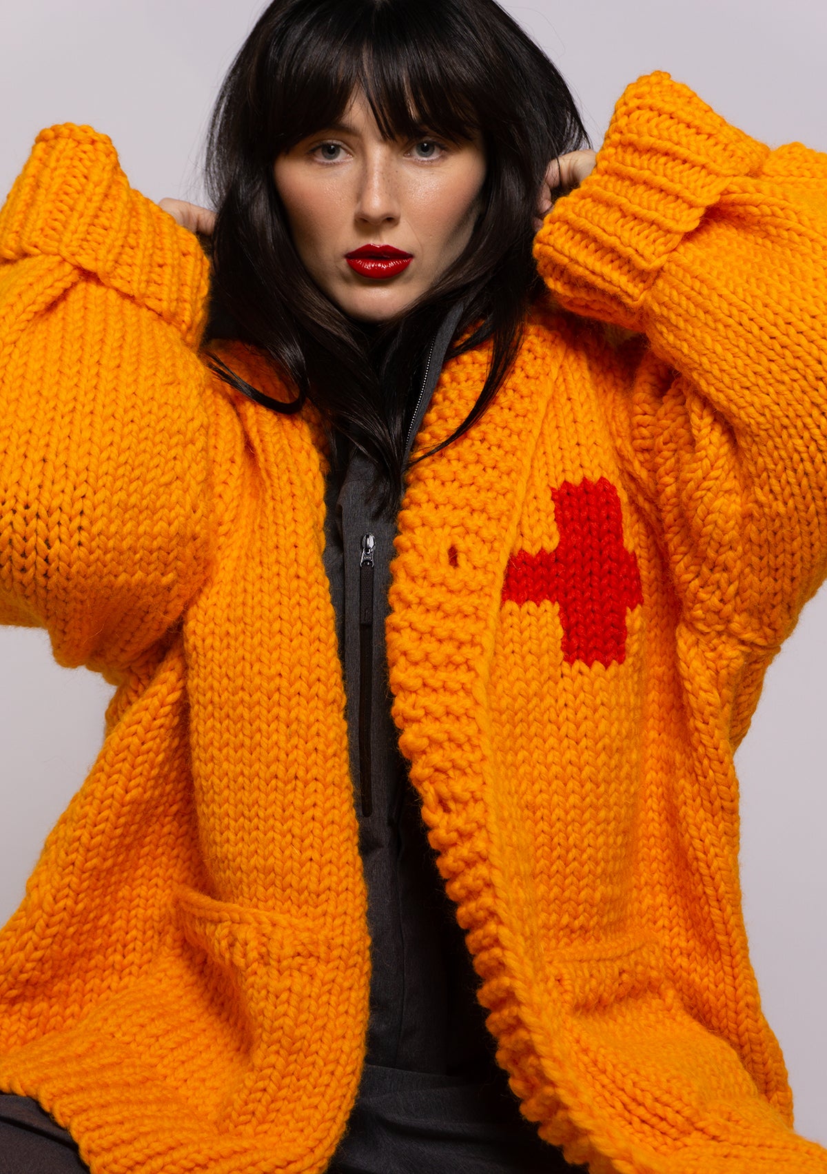 Snow Babe Jacket Short Marigold