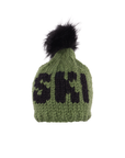 SKI Toque with Removable POM