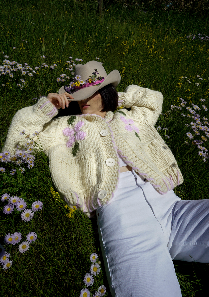 Field Flowers Cardi – GOGO Sweaters