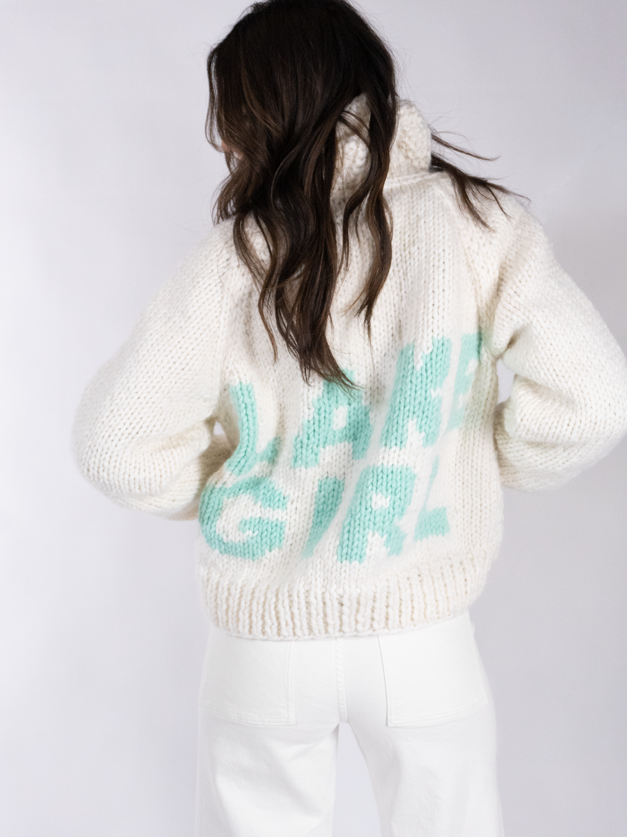 Raspberry Lake Girl Cardi