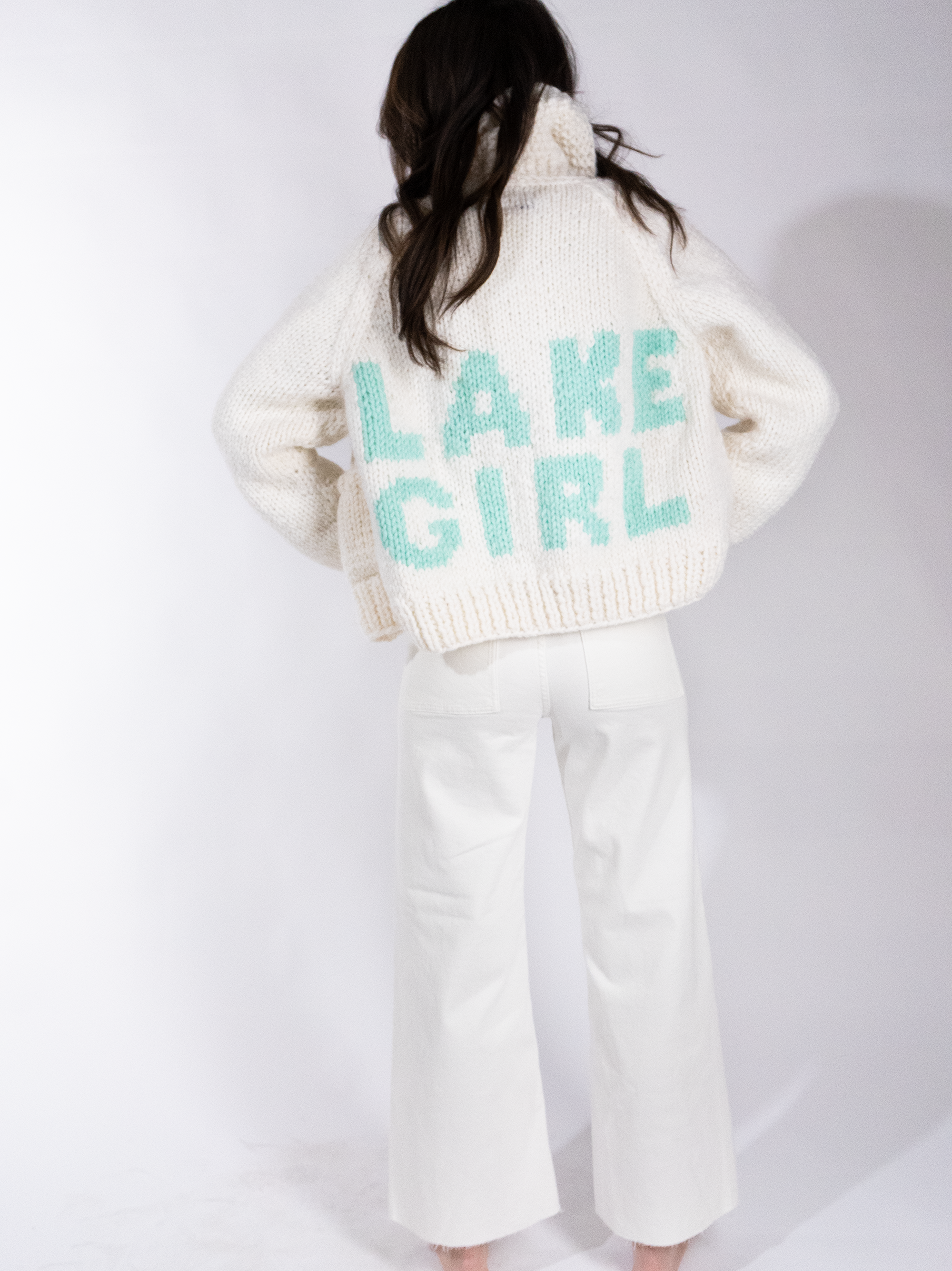 Raspberry Lake Girl Cardi