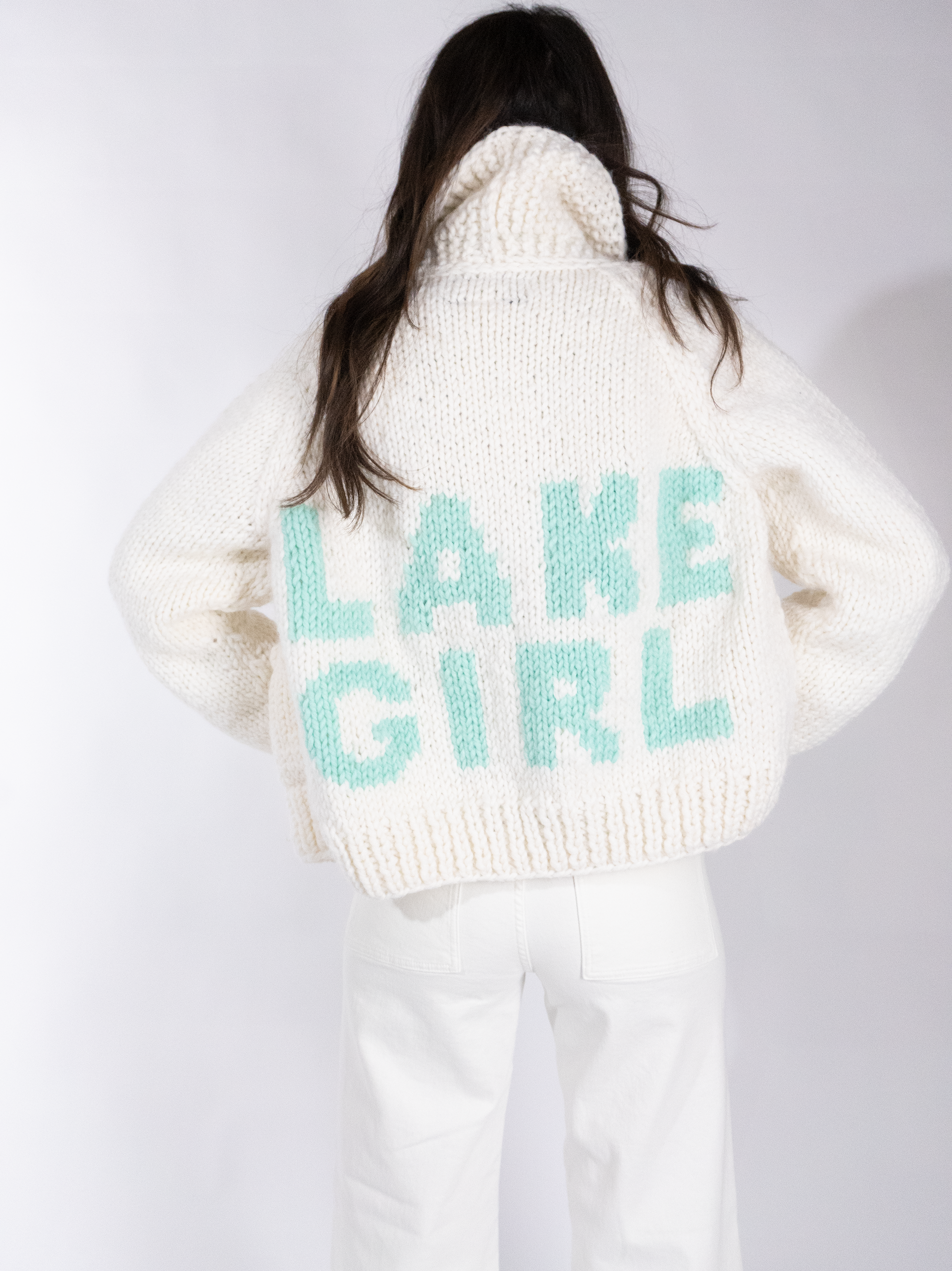 Raspberry Lake Girl Cardi