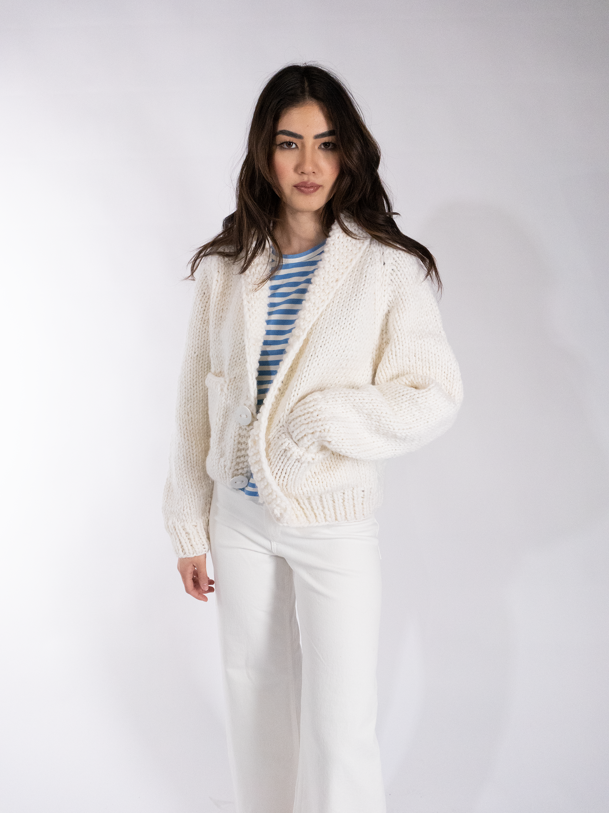 Raspberry Lake Girl Cardi