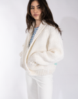 Raspberry Lake Girl Cardi