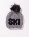 SKI Toque with Removable POM