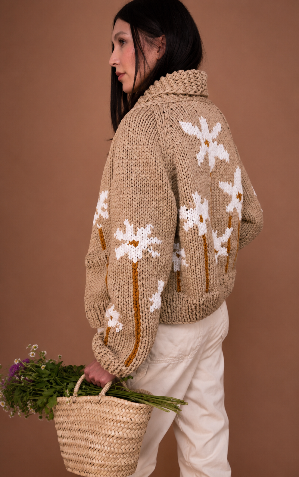 Cotton Wild Daisies Cardi