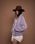 Cotton Fringe Cardi