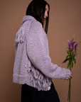 Cotton Fringe Cardi