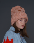 Spot Ribbed Toque