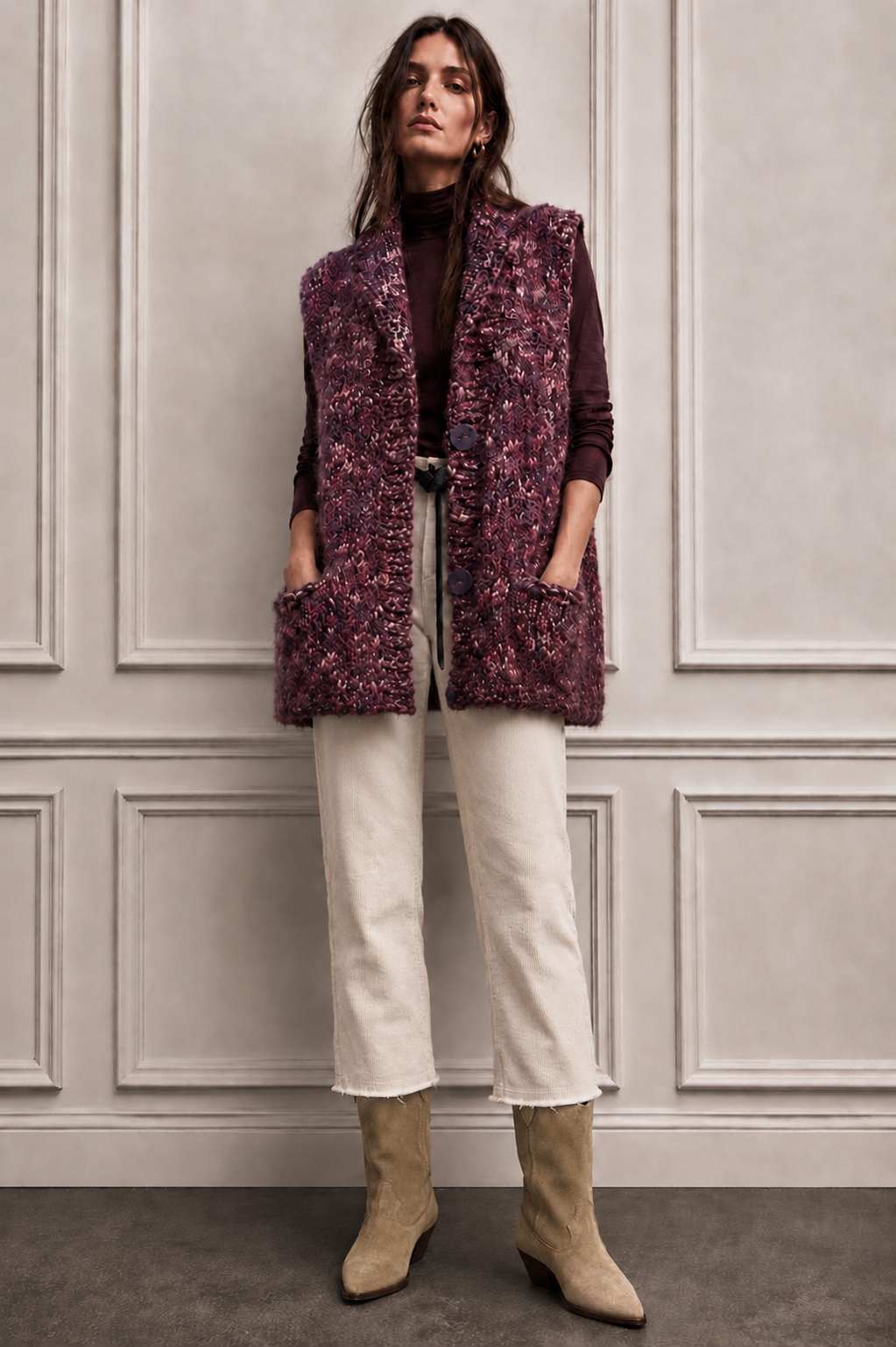 Swing Slub Vest