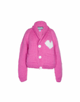 Raspberry Heart Cardi