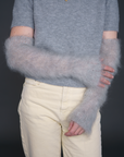 Mohair Arm Cuffs