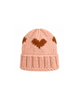 Hearts Ribbed Toque