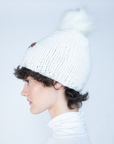 HEART Toque with removable POM