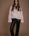 Cropped Slub Jacket