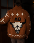 Men's Buffalo Skull Cardi - Fall/Winter 26