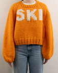 Ski Pullover (Knitters First) Marigold/Snow - Sample Sale 24