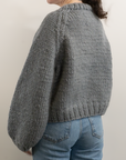 Ski Pullover (Knitters First) Oatmeal/Vanilla - Sample Sale 24