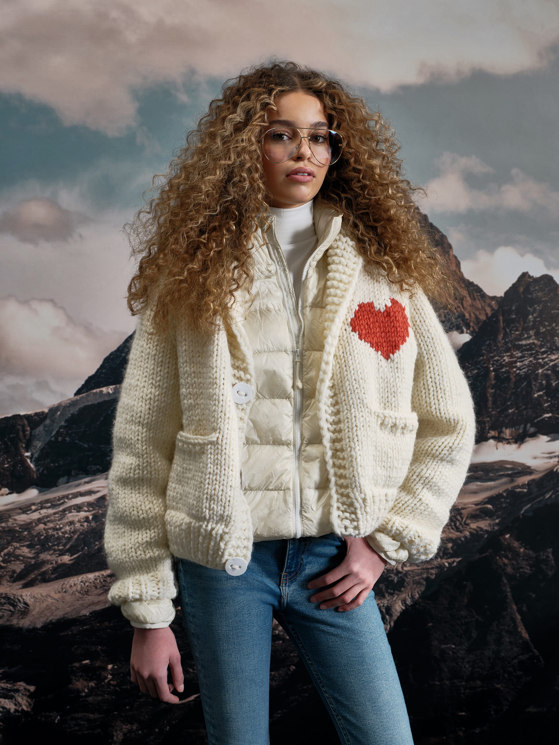 Heart Cardi – GOGO Sweaters