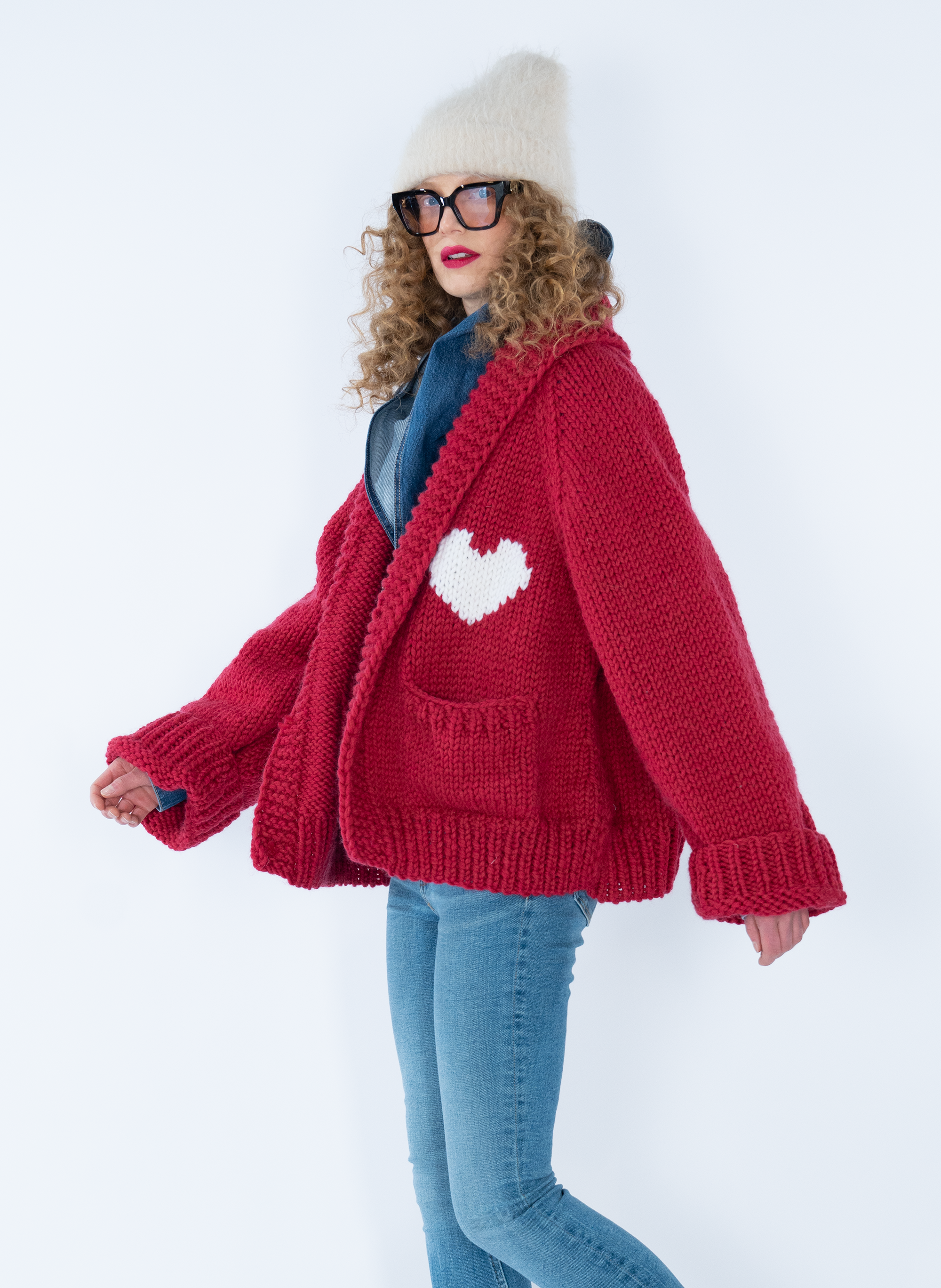 Heart Jacket – GOGO Sweaters Heart Jacket – GOGO Sweaters