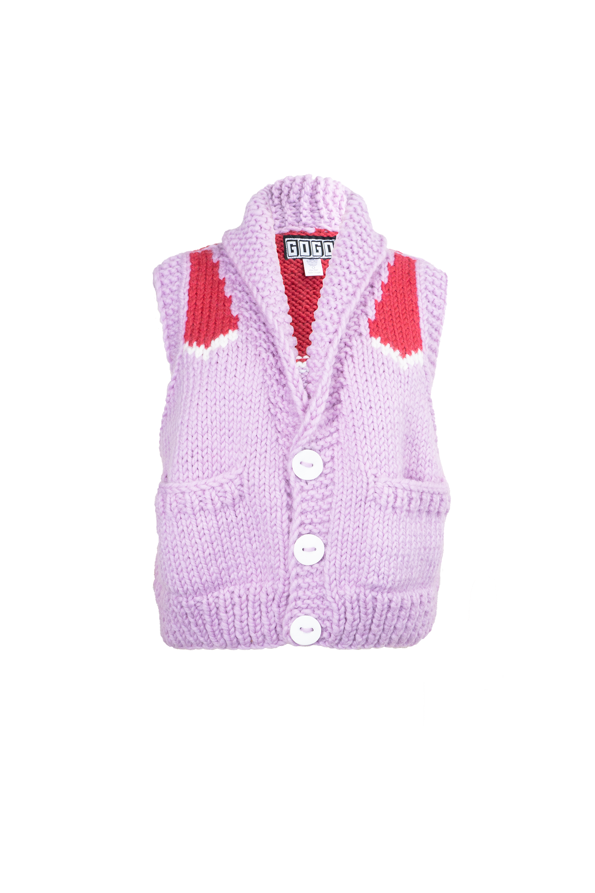 Yoke Vest – GOGO Sweaters