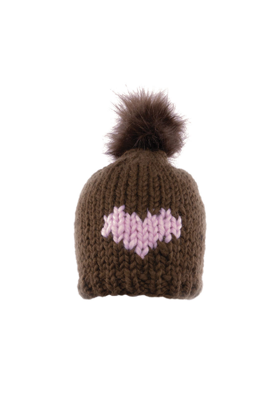 HEART Toque with Removable POM Fall 2022
