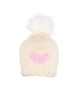 HEART Toque with Removable POM Fall 2022